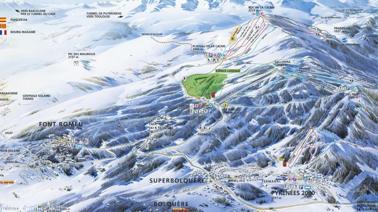 Corneilla-de-ConflentChalet Mont Canigo别墅 外观 照片